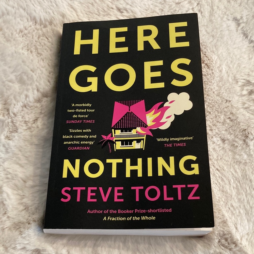 📚 STEVE TOLTZ book Here goes nothing.